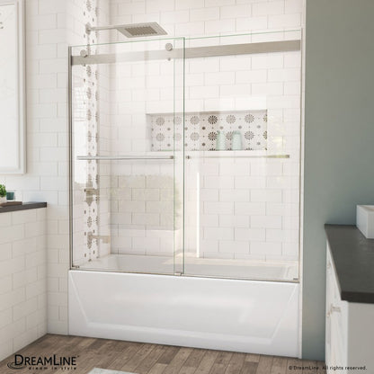 Essence Frameless Double Sliding Shower Door