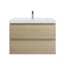 Load image into Gallery viewer, Bow 30&quot; Wall Mounted Vanity With Reinforced Acrylic Sink
