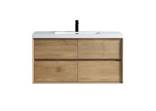 Load image into Gallery viewer, Kingdee 48&quot; Wall Mounted Vanity With Acrylic Top
