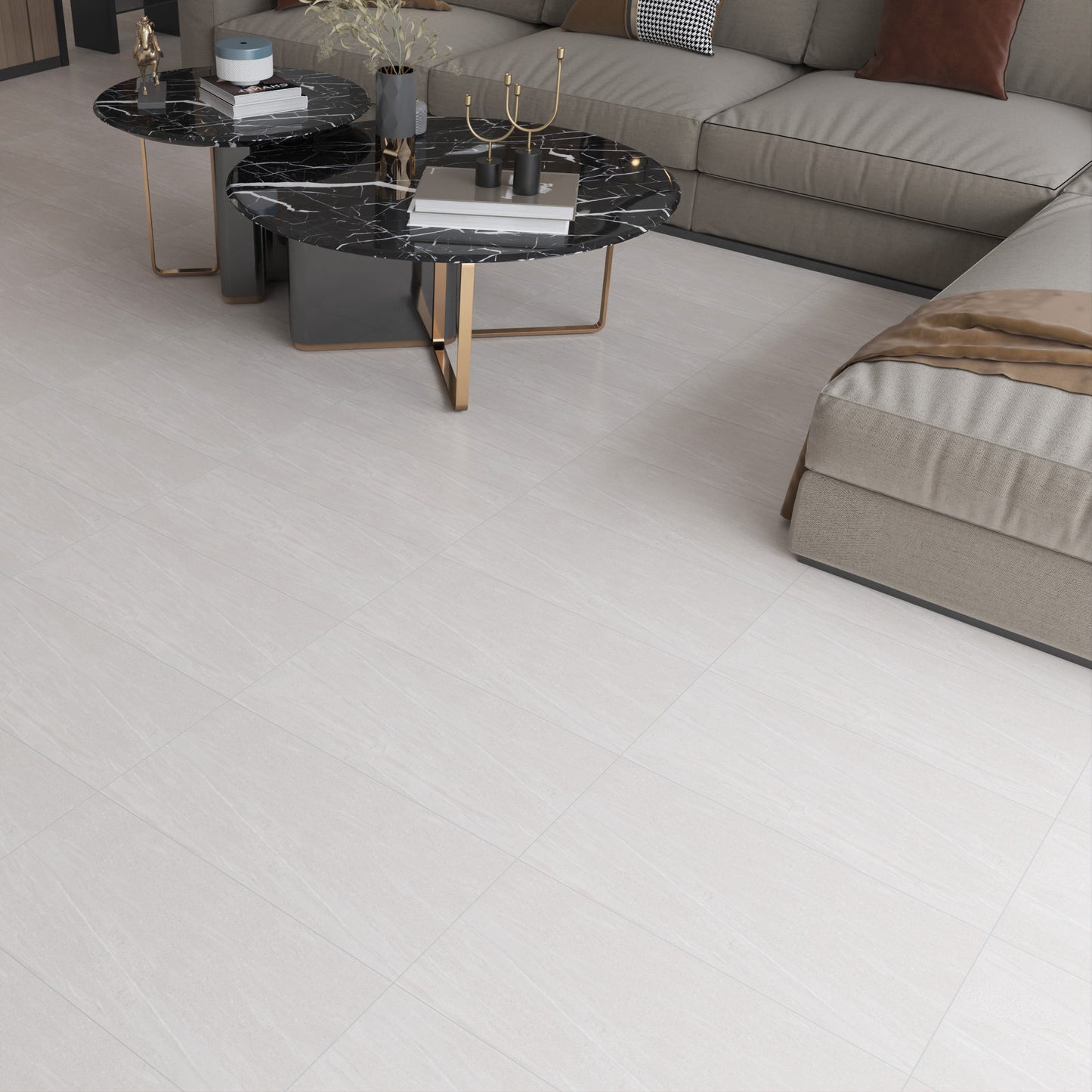 Caribou Beige Porcelain Tile