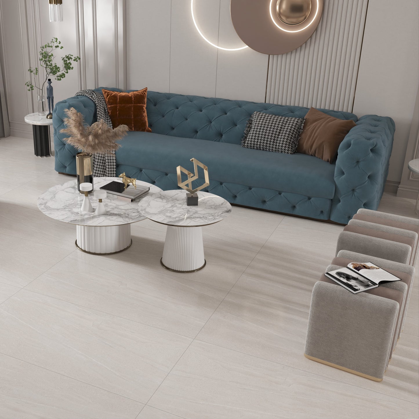 Caribou Beige Porcelain Tile