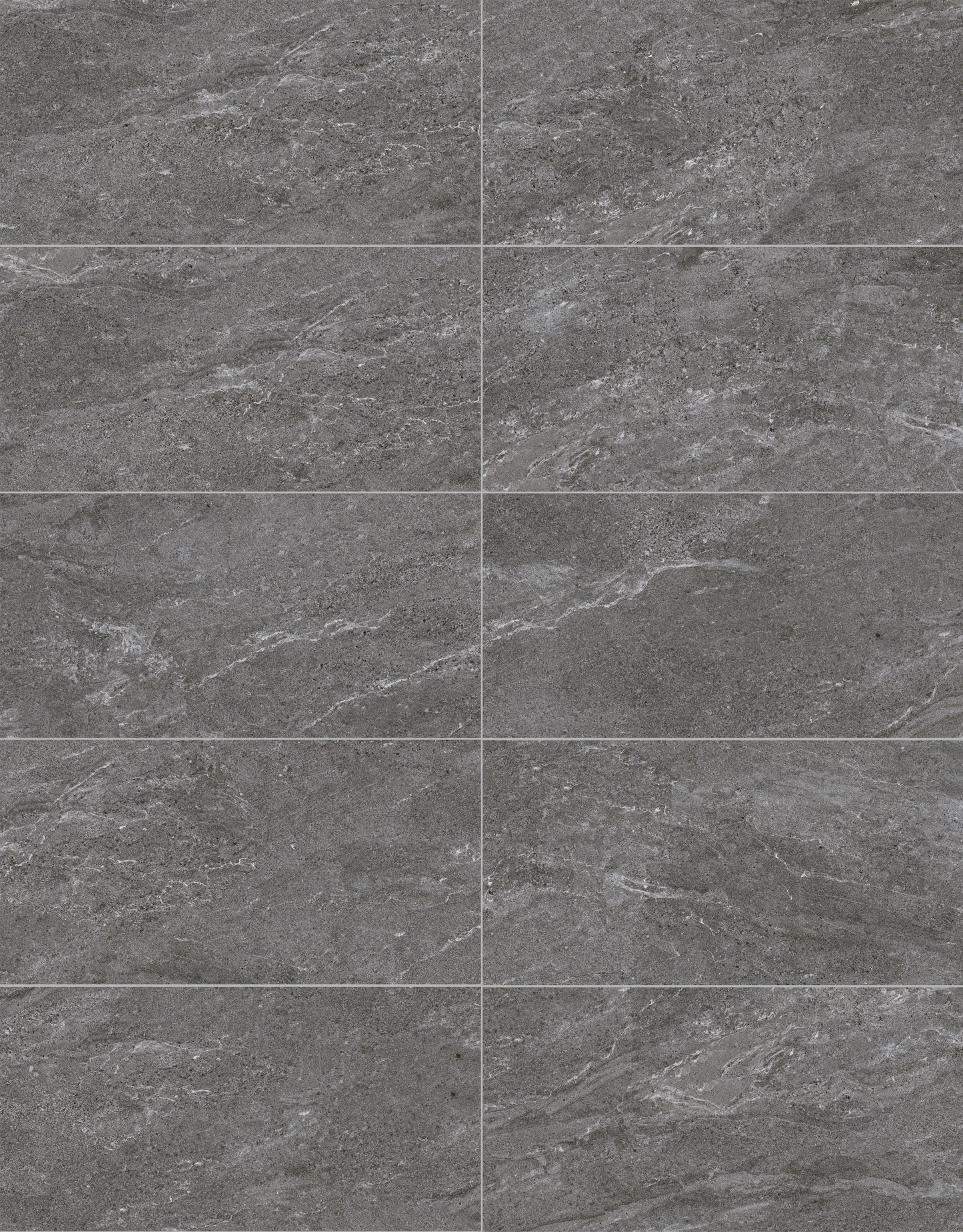 Caribou Dark Grey Porcelain Tile