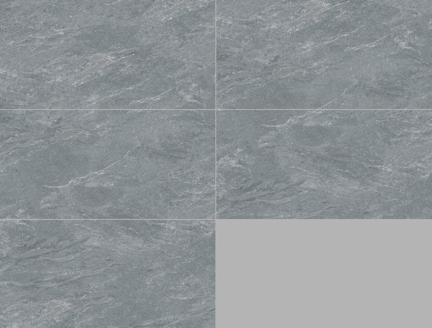 Caribou Dark Grey Porcelain Tile