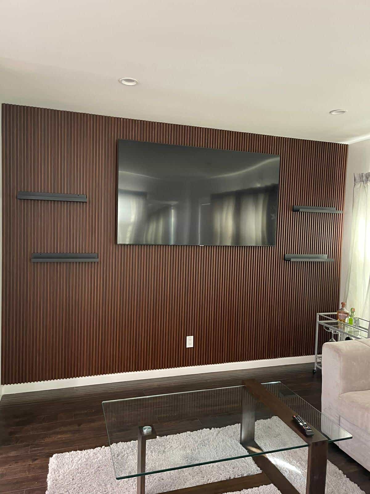 Medium Slatted WPC Interior Decorative Wall Panel