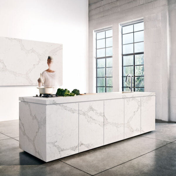 Caesarstone® Supernatural Ultra Calacatta Nuvo Quartz Slab