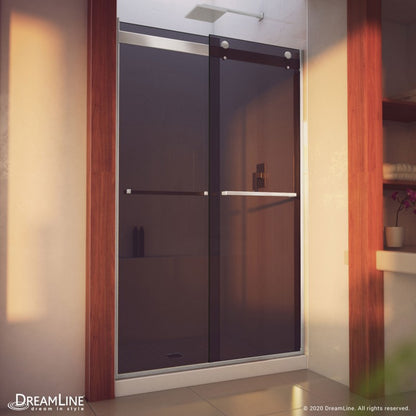 Essence-H Semi-Frameless Double Sliding Shower Door