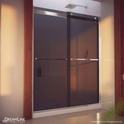 Essence-H Semi-Frameless Double Sliding Shower Door