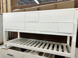 [CLEARANCE] 72" Double Sink Vanity [BASE ONLY]