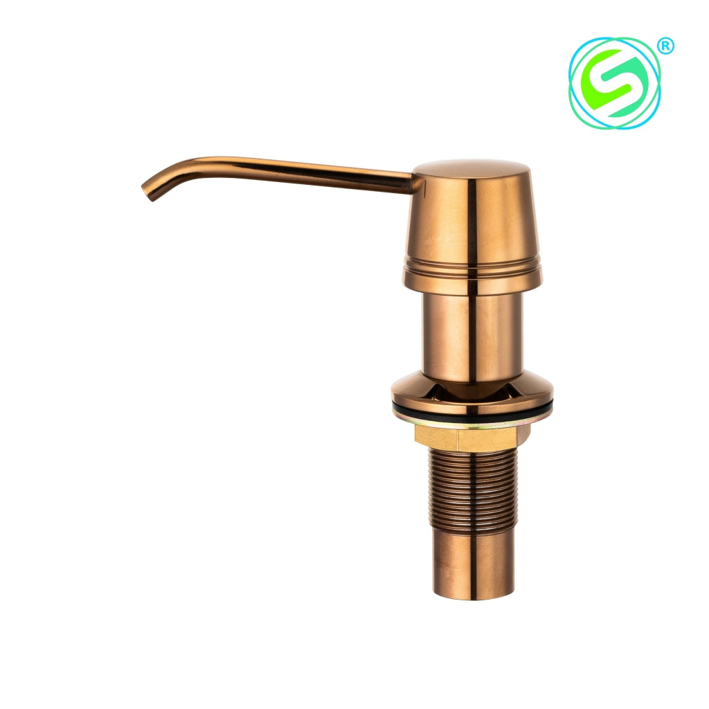 Lazarus Soap Dispenser - Brushed Rose Gold