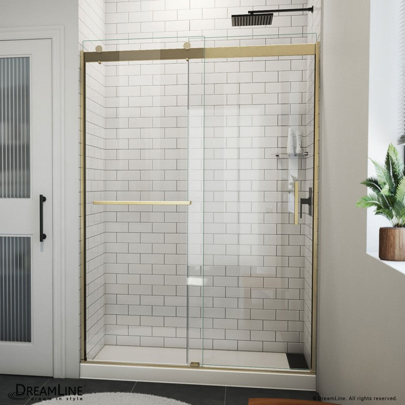 Sapphire-V Semi-Frameless Double Sliding Shower Door