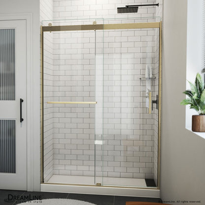 Sapphire-V Semi-Frameless Double Sliding Shower Door