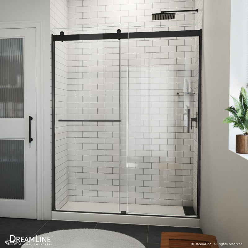 Sapphire-V Semi-Frameless Double Sliding Shower Door