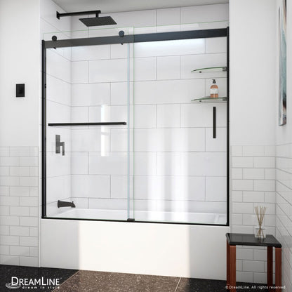Sapphire-V Semi-Frameless Double Sliding Shower Door