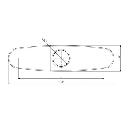 Hardik Faucet Deck Plate