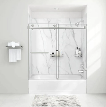 Load image into Gallery viewer, Celestine Frameless Single Sliding Shower Door
