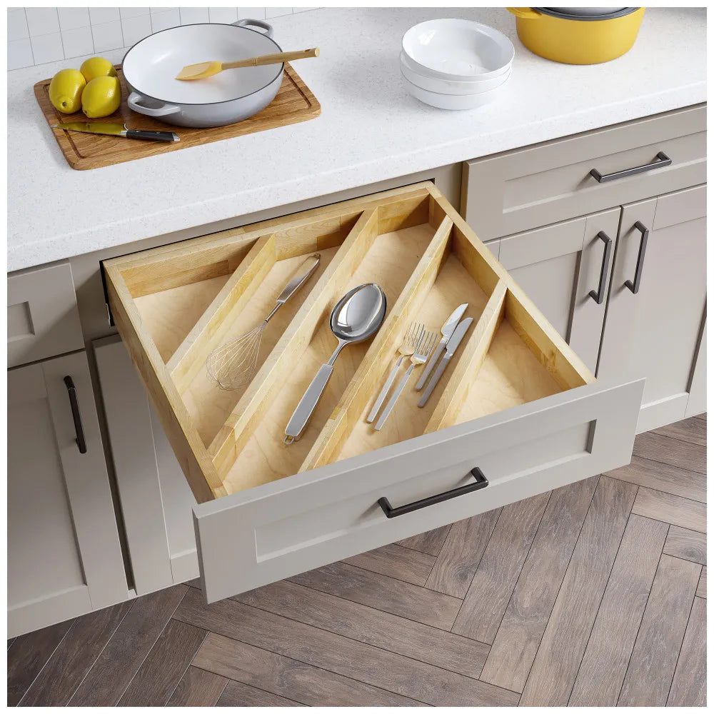 Wilhelmina 19" Angled Utensil Drawer Insert