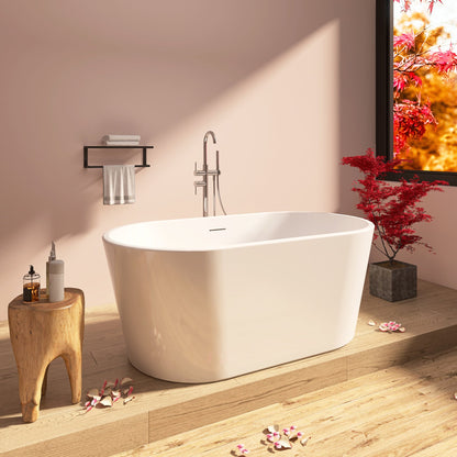 Freestanding Bathtub – Glossy White – Sorella