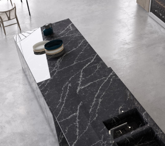 Atlantic Ocean Quartz Slab