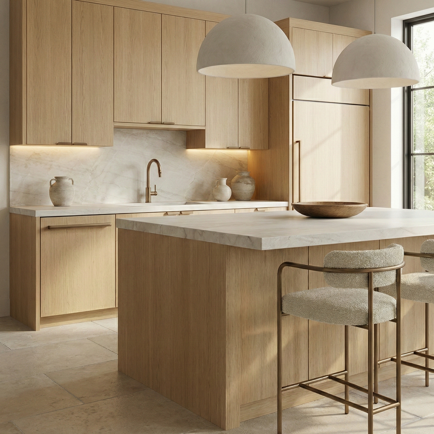 Aurora Oak Slab European