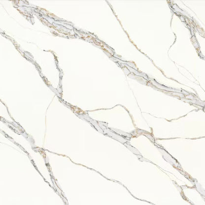 Aurora Gold Quartz Slab