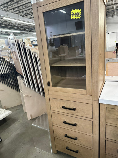 [CLEARANCE] Avanity Modero 18" Linen Cabinet in Oak Color