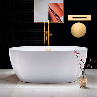 Aerie 59" Freestanding Bathtub