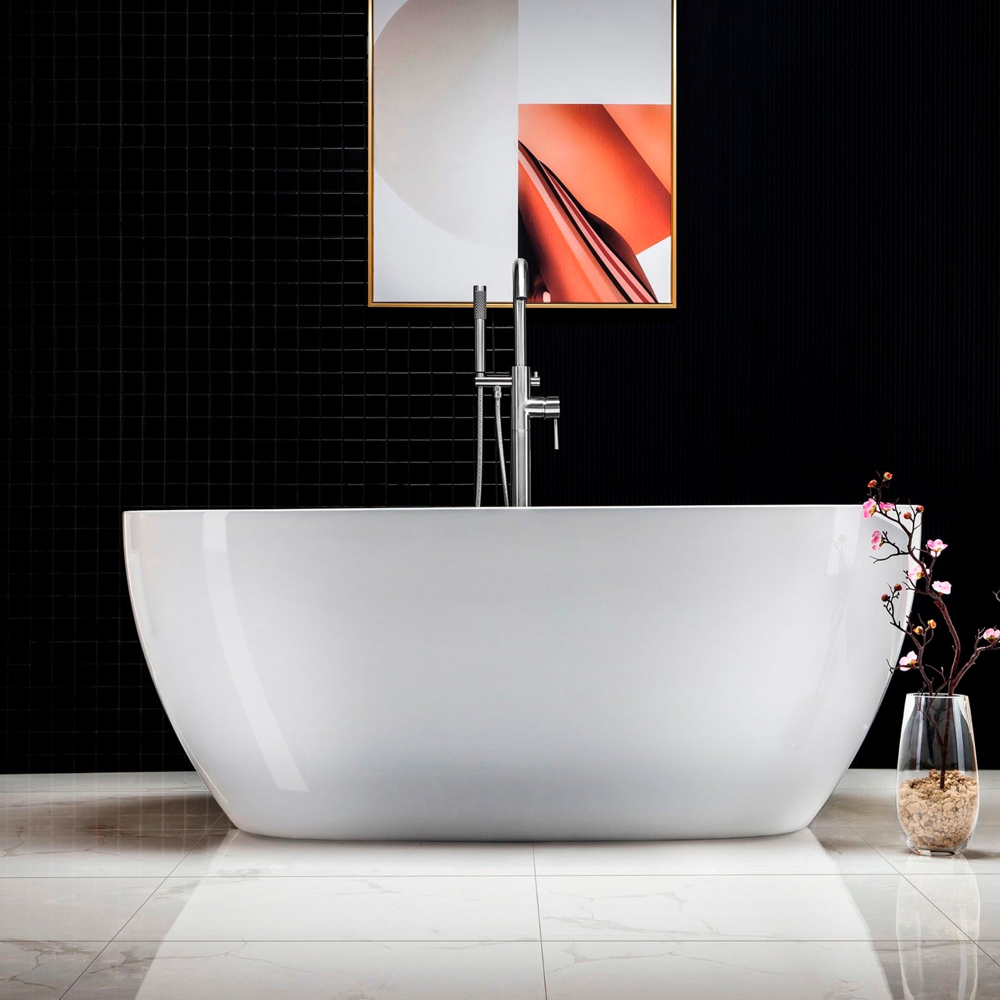 Aerie 59" Freestanding Bathtub