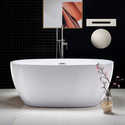 Aerie 59" Freestanding Bathtub