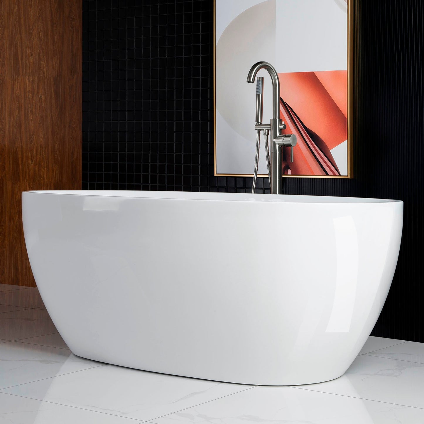 Aerie 67" Freestanding Bathtub