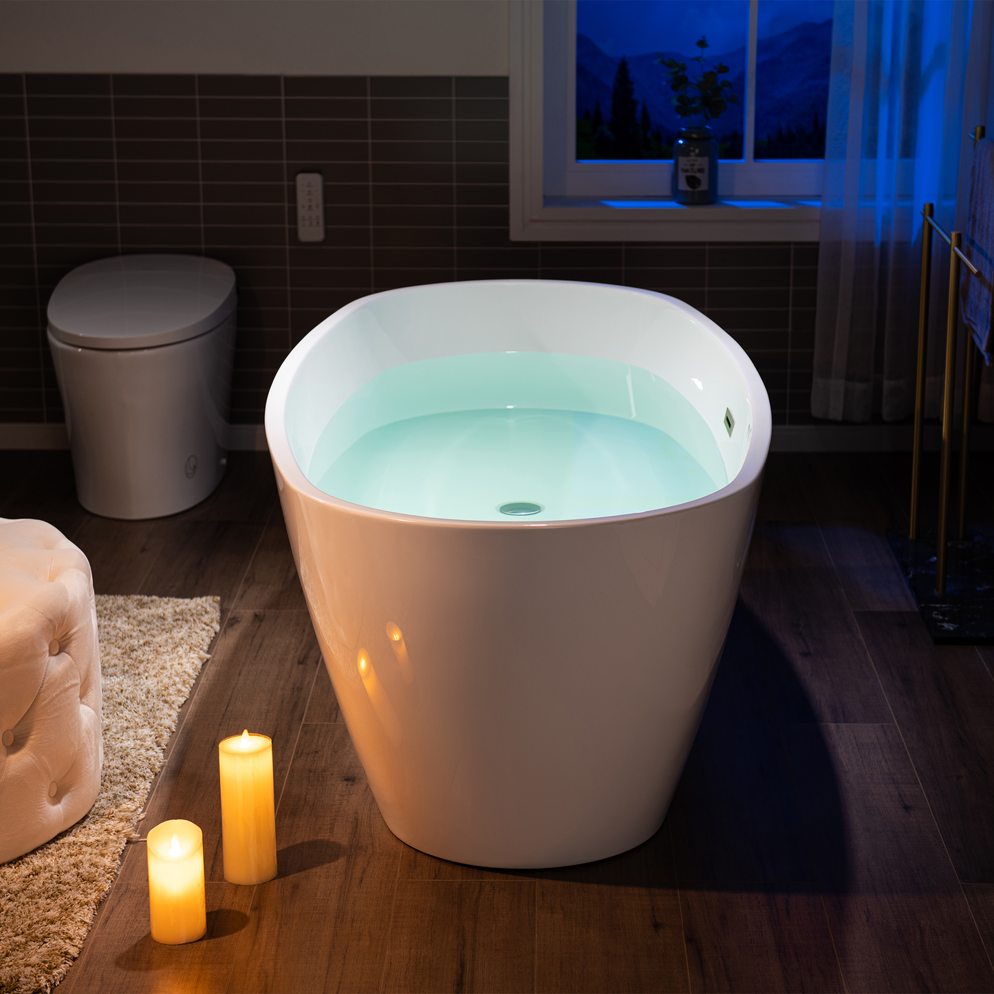 Aerie 71" Freestanding Bathtub