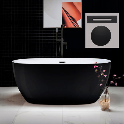 Aerie 59" Freestanding Bathtub