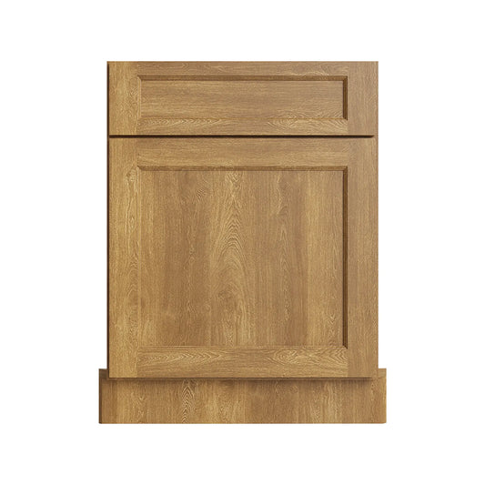 RTA Kitchen Corner Sink Front for 42" Space in Brooklyn Fawn