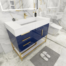 Load image into Gallery viewer, Bethany 42&quot; Freestanding Vanity With Reinforced Acrylic Sink
