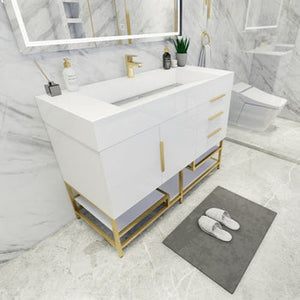 Bethany 48" Freestanding Vanity With Reinforced Acrylic Sink