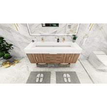 Load image into Gallery viewer, Bethany 60&quot; Wall Mounted Vanity With Reinforced Acrylic Sink
