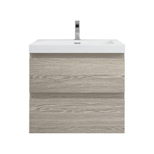 Load image into Gallery viewer, Bow 24&quot; Wall Mounted Vanity With Reinforced Acrylic Sink
