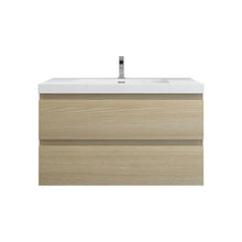 Load image into Gallery viewer, Bow 36&quot; Wall Mounted Vanity With Reinforced Acrylic Sink
