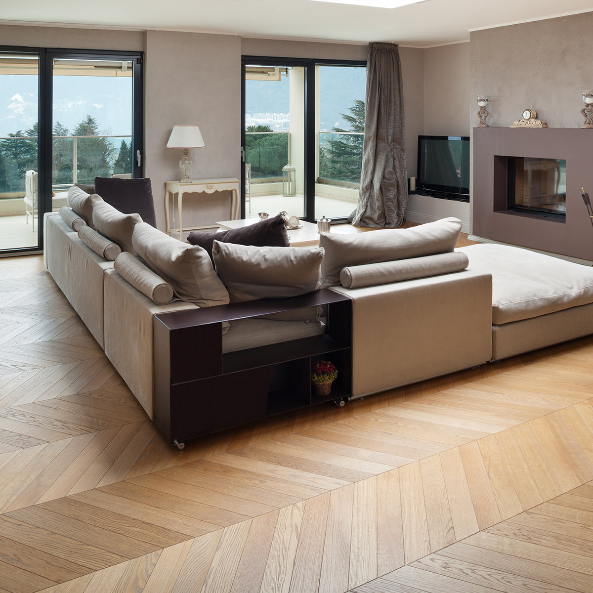 Bella Chevron #505 Engineered Wood Flooring