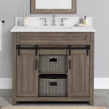 Load image into Gallery viewer, Farm Barn 36&quot; Freestanding Vanity
