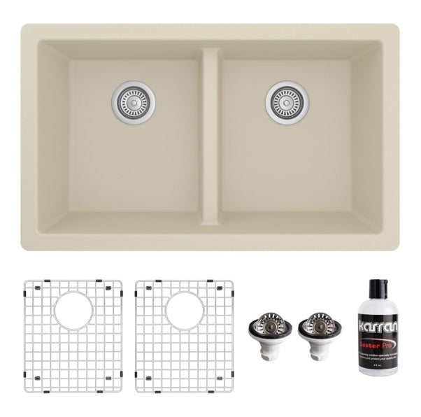 Essence 32" Quartz Composite Undermount Kitchen Sink