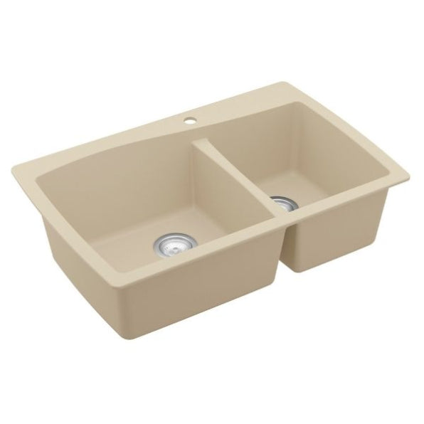 Tidal 34" Quartz Composite Top Mount Kitchen Sink