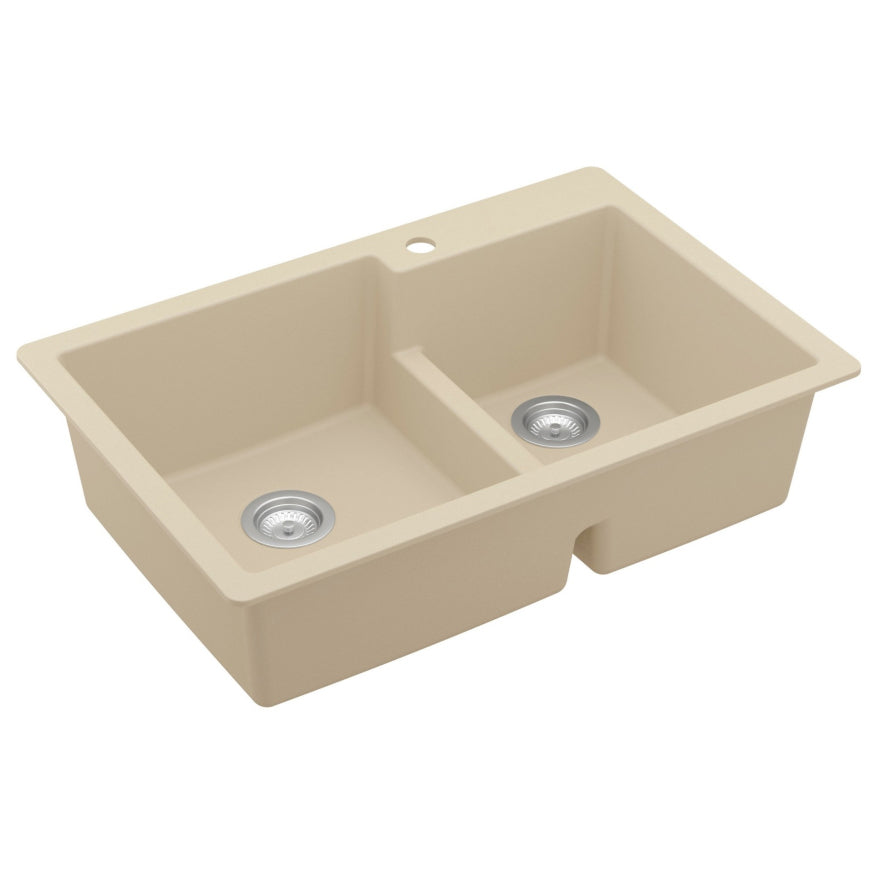 Essence 33" Quartz Composite Top Mount Kitchen Sink