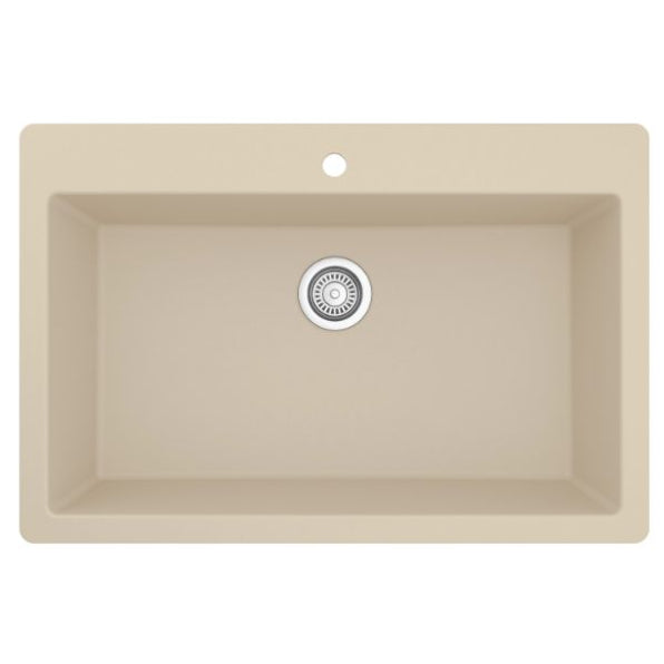 Essence 33" Quartz Composite Top Mount Kitchen Sink