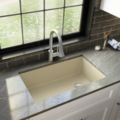 Essence 32" Quartz Composite Undermount Kitchen Sink