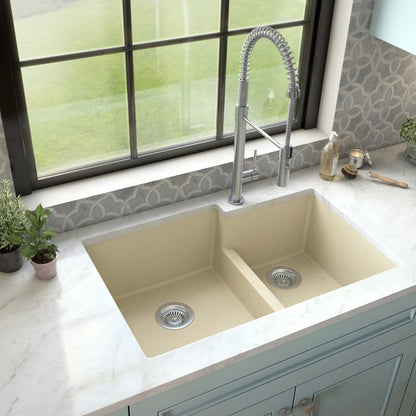 Essence 32" Quartz Composite Undermount Kitchen Sink