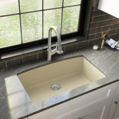 Tudor 33" Quartz Composite Undermount Kitchen Sink