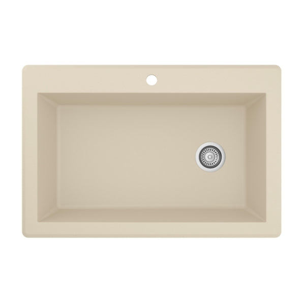 Essence 33" Quartz Composite Top Mount Kitchen Sink