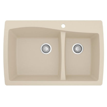 Tidal 34" Quartz Composite Top Mount Kitchen Sink