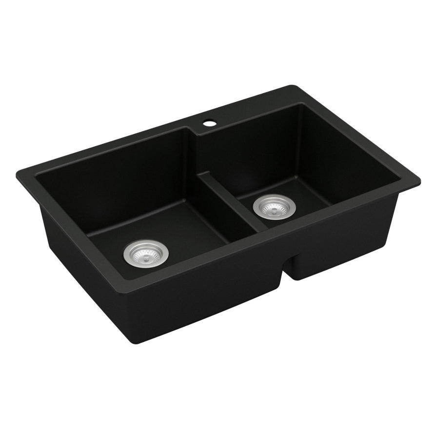 Essence 33" Quartz Composite Top Mount Kitchen Sink