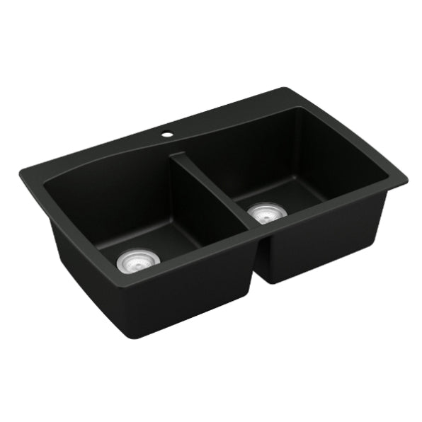 Tidal 34" Quartz Composite Top Mount Kitchen Sink